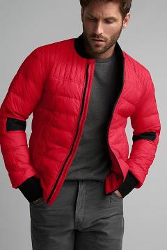 Chamarras Canada Goose Hombre Outlet - Dunham Chaqueta De Plumas Rojos GQ2316805
